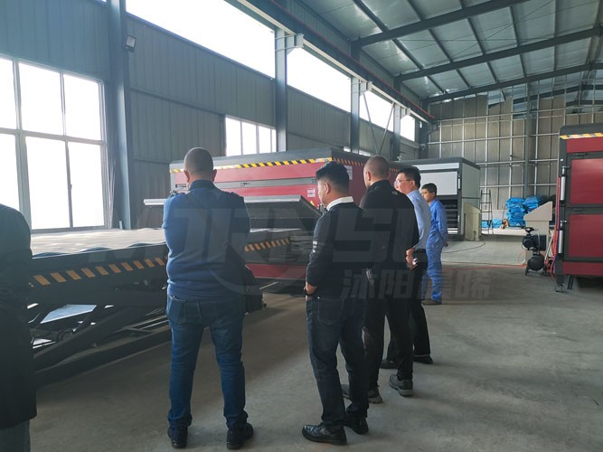 Produktion von laminierter Glasmaschine