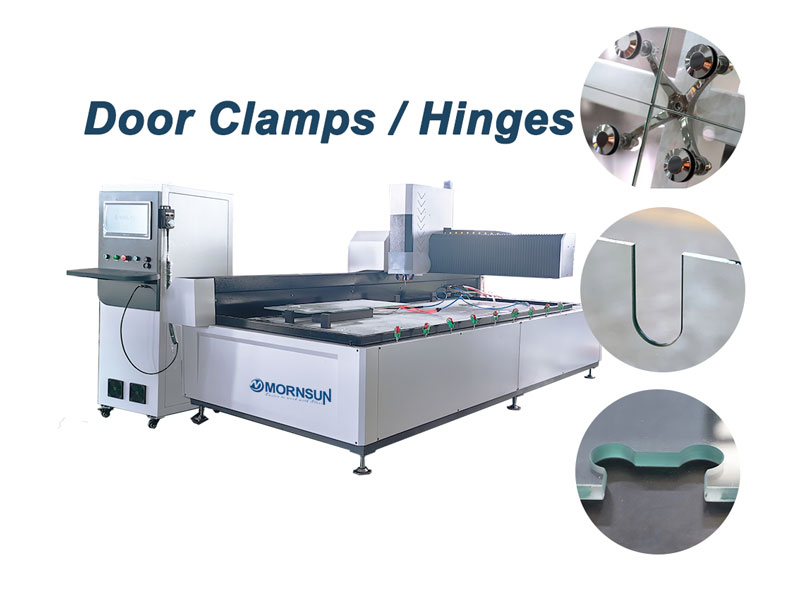 GLASS MILLING MACHINE DOOR CLIPPING MACHINE